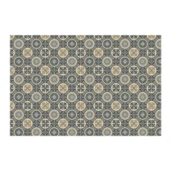Tappeto Boho Chic in PVC 50x75cm con decori assortiti