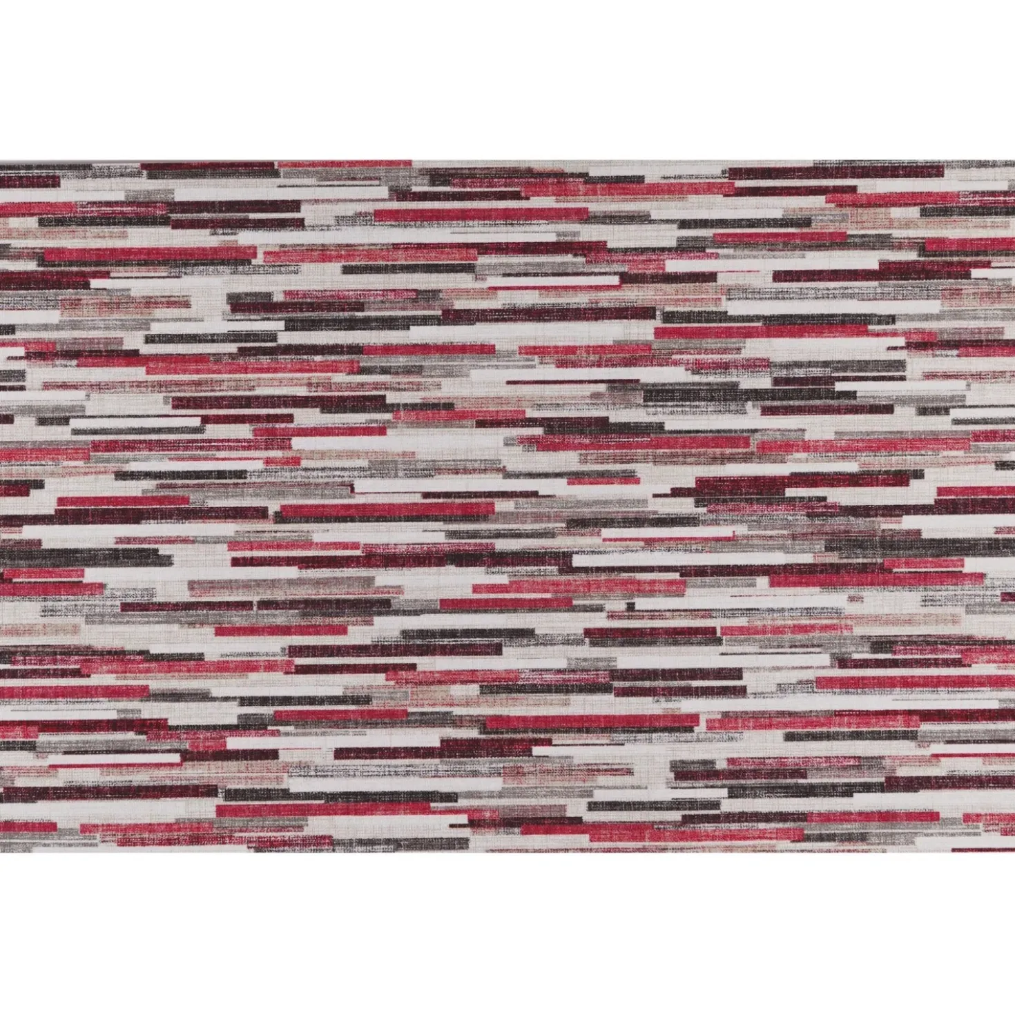 Tappeto cucina "Dream Stripes" rosso 50 x 120 cm