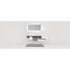 Tappeto da bagno antiscivolo Arson 50x80 cm grigio