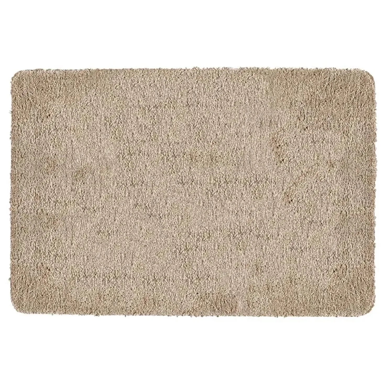 Tappeto da bagno antiscivolo Badia 60x90 cm beige