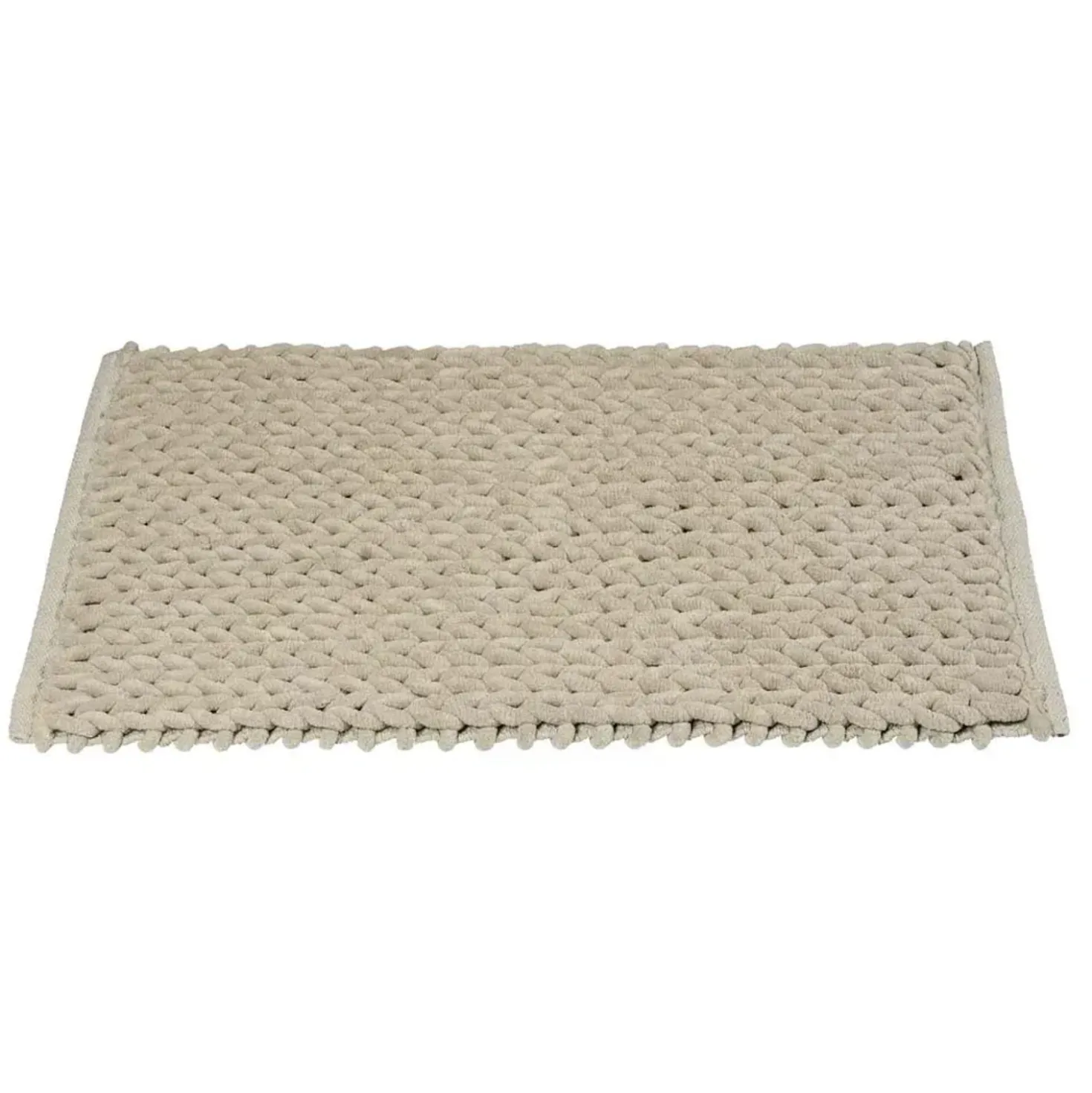 Tappeto da bagno antiscivolo Arson 50x80 cm beige