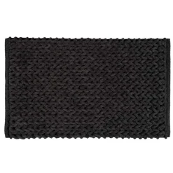 Tappeto da bagno antiscivolo Arson 50x80 cm antracite