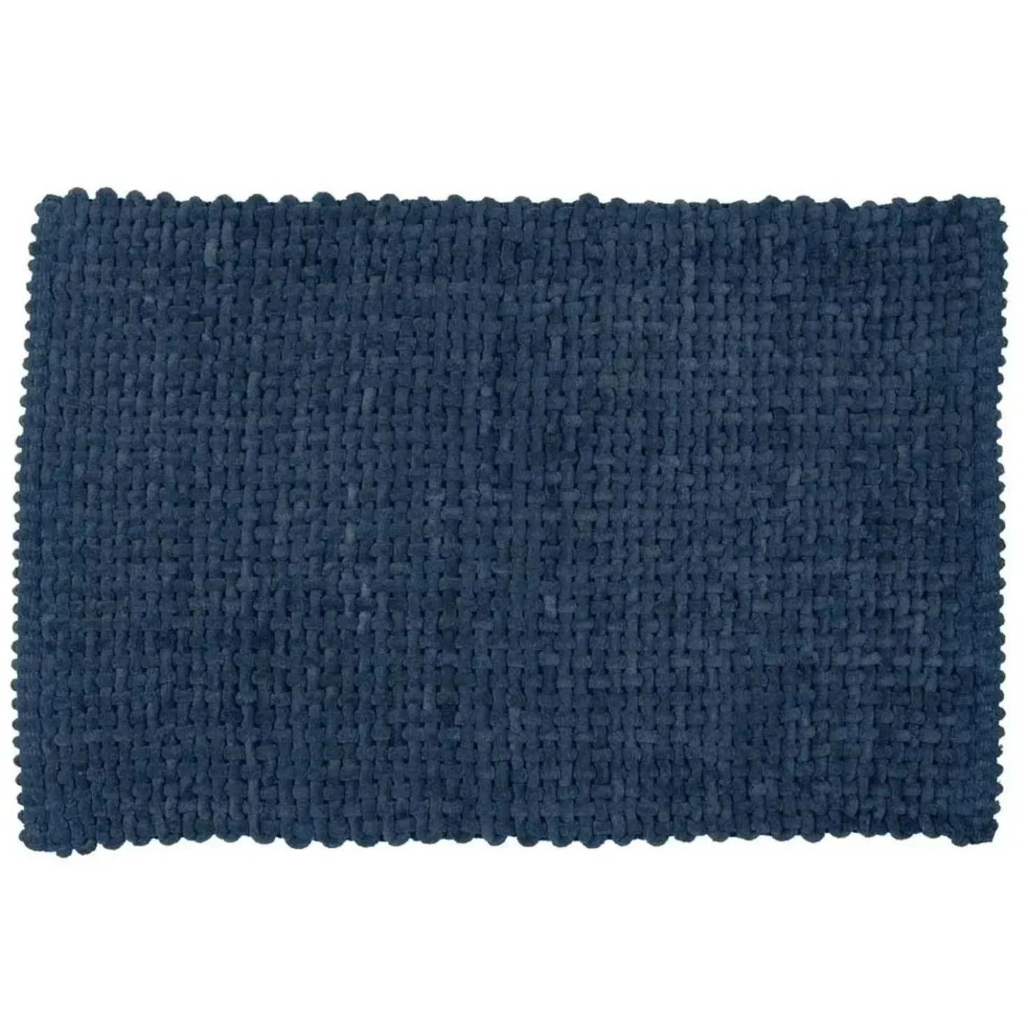 Tappeto da bagno antiscivolo Covelo 50x80 cm blu scuro
