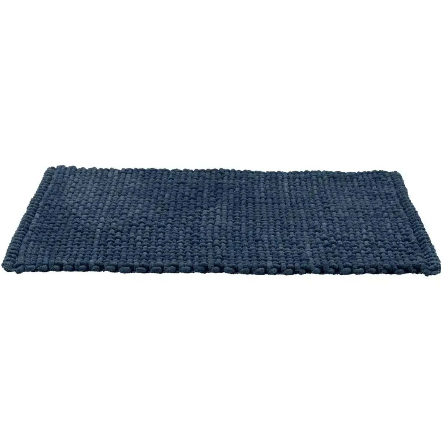 Tappeto da bagno antiscivolo Covelo 50x80 cm blu scuro