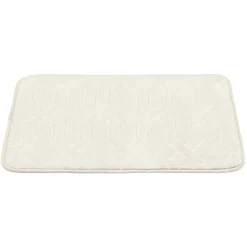 Tappeto da bagno Camiers 40x60 cm bianco