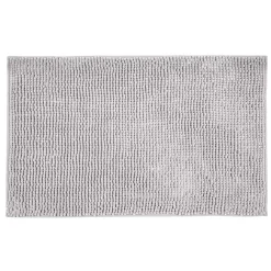 Tappeto da bagno Chenille 50x80 cm grigio chiaro