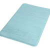 Tappeto da bagno Memory azzurro chiaro