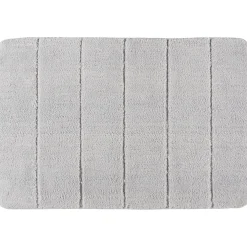 Tappeto da bagno Steps in microfibra 60x90 cm grigio chiaro
