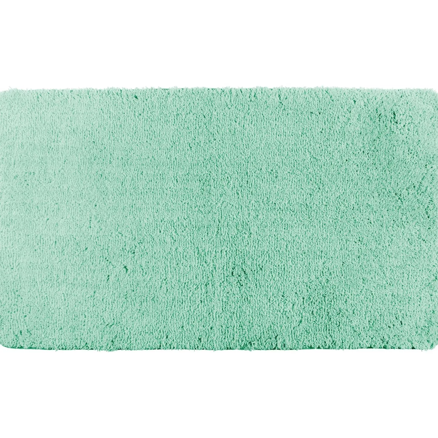 Tappeto da bagno Wenko Belize in microfibra turchese 60x90 cm