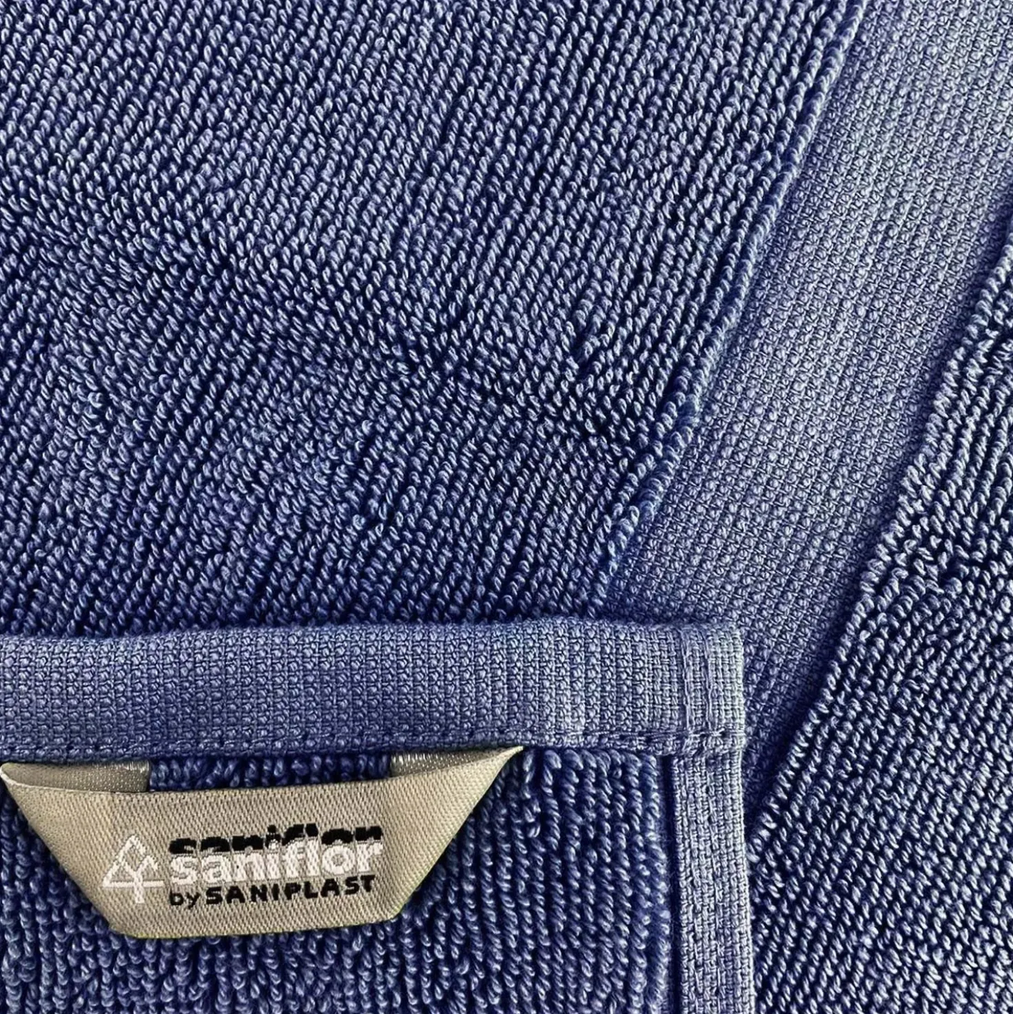 Tappeto fuori doccia in spugna dark denim 50x70 blu scuro