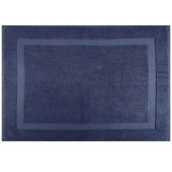 Tappeto fuori doccia in spugna dark denim 50x70 blu scuro