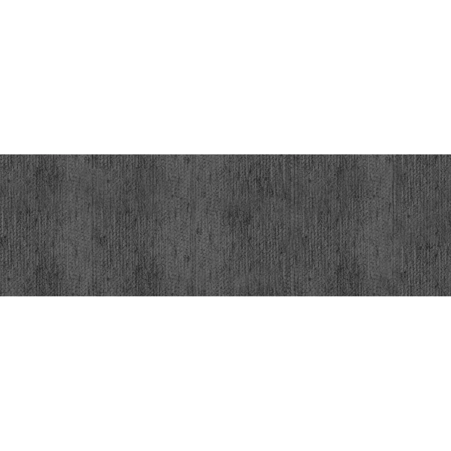 Tappeto in ciniglia antiscivolo Soave 50x180 cm grigio topo