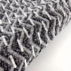 Tappeto in ciniglia di cotone 56x56 cm perla