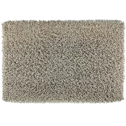 Tappeto in ciniglia di cotone 60x90 cm naturale