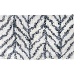 Tappeto in cotone antiscivolo Fluff col. 1 60 x 110 cm