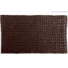 Tappeto in cotone marrone Tissu 60 x 110 cm