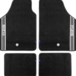 Tappeto per auto in moquette nera 0,45 kg