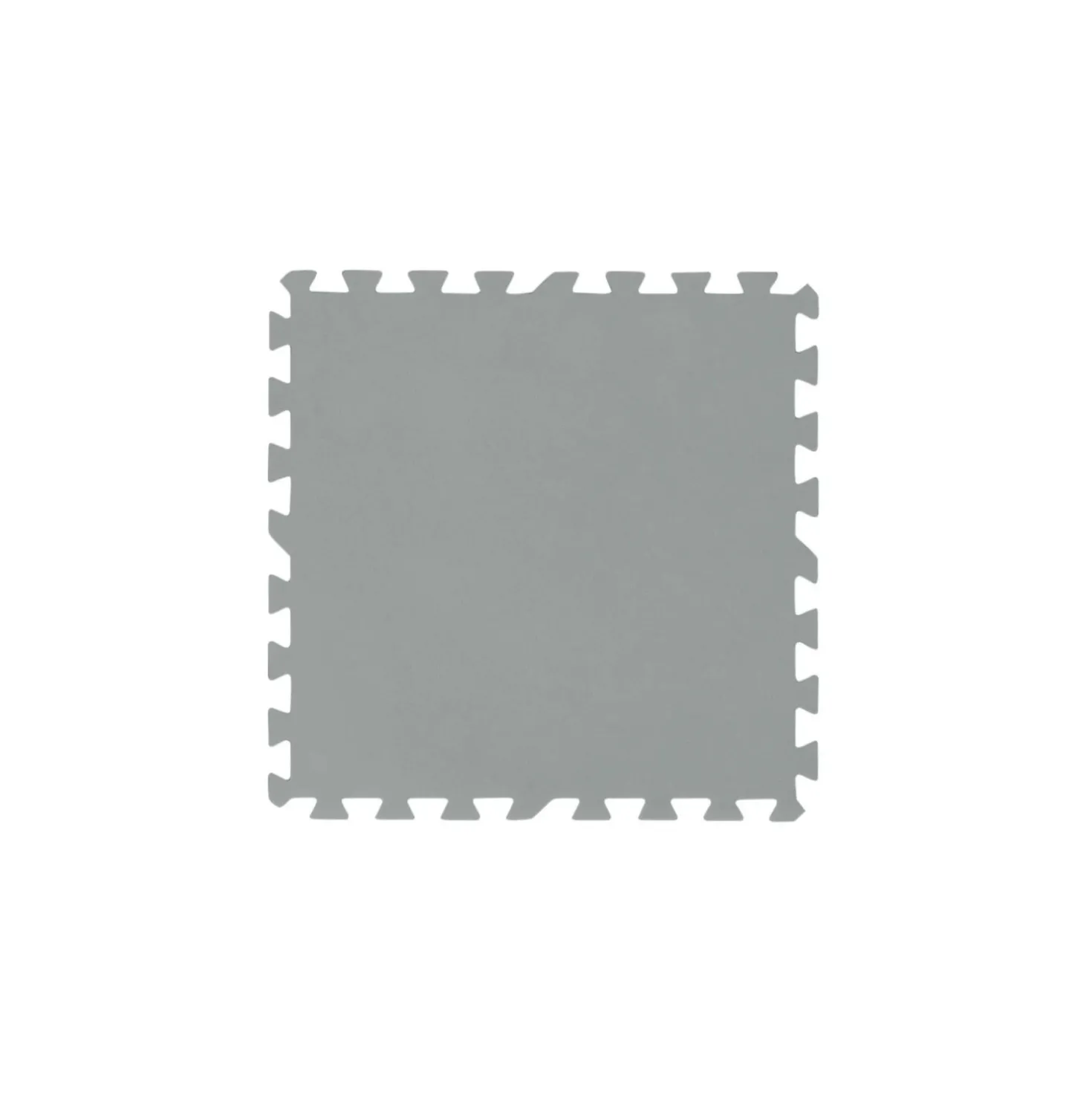 Tappeto protettivo per sotto piscina Bestway 50x50 cm grigio 9 pz