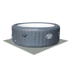 Tappeto protettivo per sotto piscina Bestway 50x50 cm grigio 9 pz