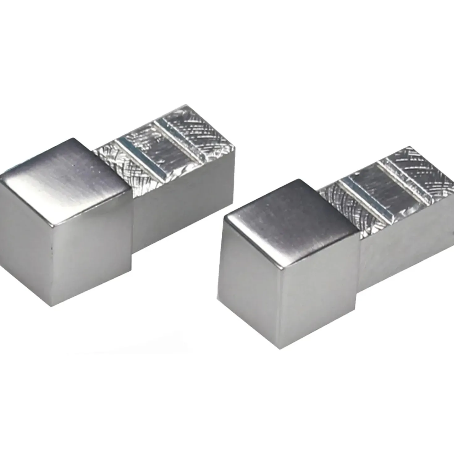Tappi per profilo alluminio Arcansas Cubalu 10 mm argento lucido 2 pz
