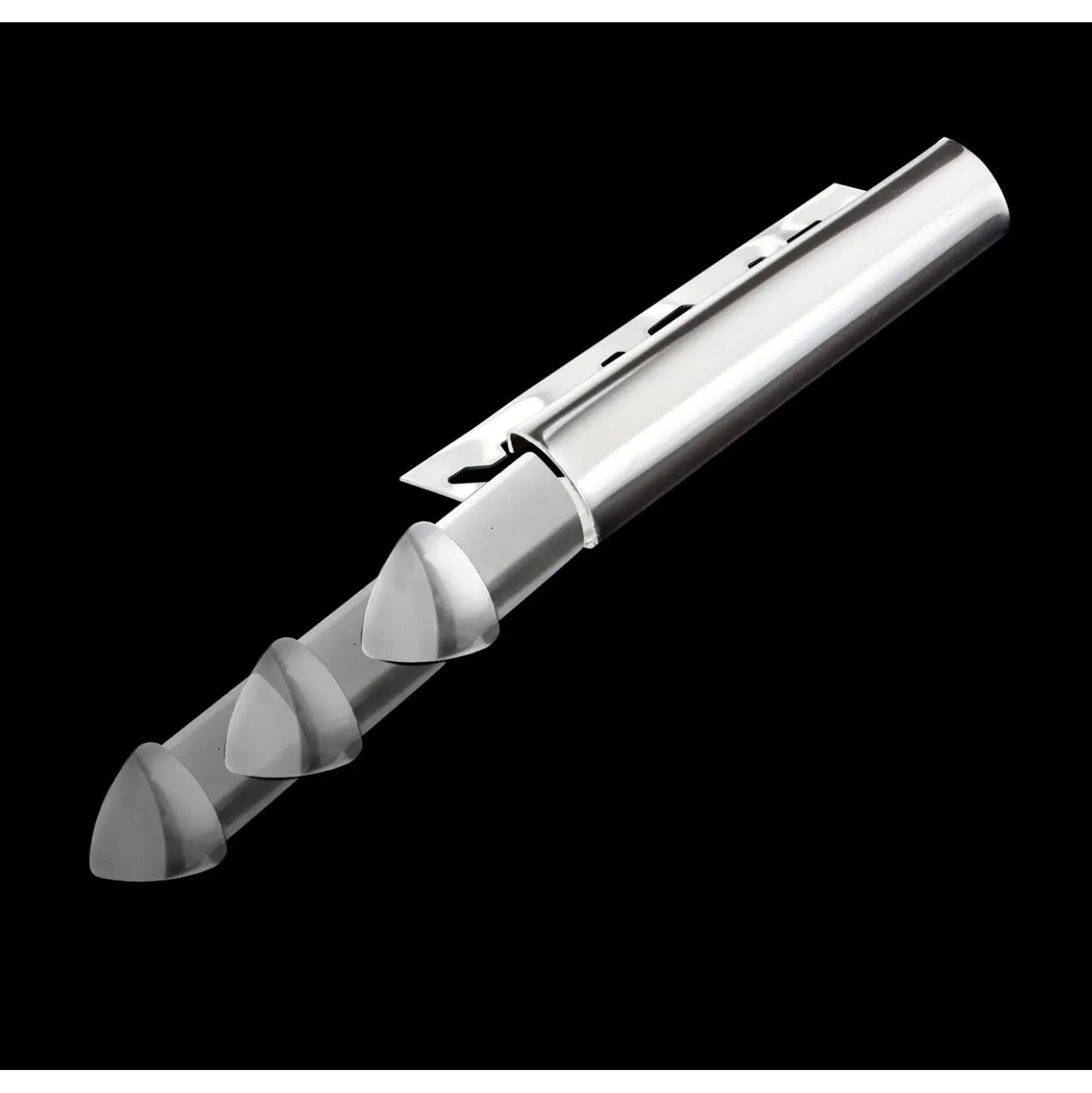 Tappi per profilo alluminio Arcansas Rondalu 12 mm argento satinato 2 pz