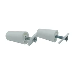 Tappo d`arresto per tapparelle 45 mm bianco 2 pezzi