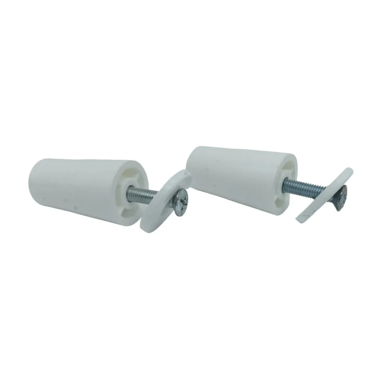 Tappo d`arresto per tapparelle 45 mm bianco 2 pezzi