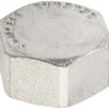Tappo esagonale in ottone cromato F