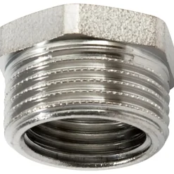 Tappo esagonale in ottone cromato 1/2`` M