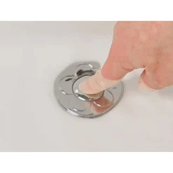 Tappo per lavabo universale apertura a pressione
