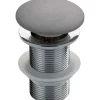 Tappo per lavello in granito grigio metallizzato