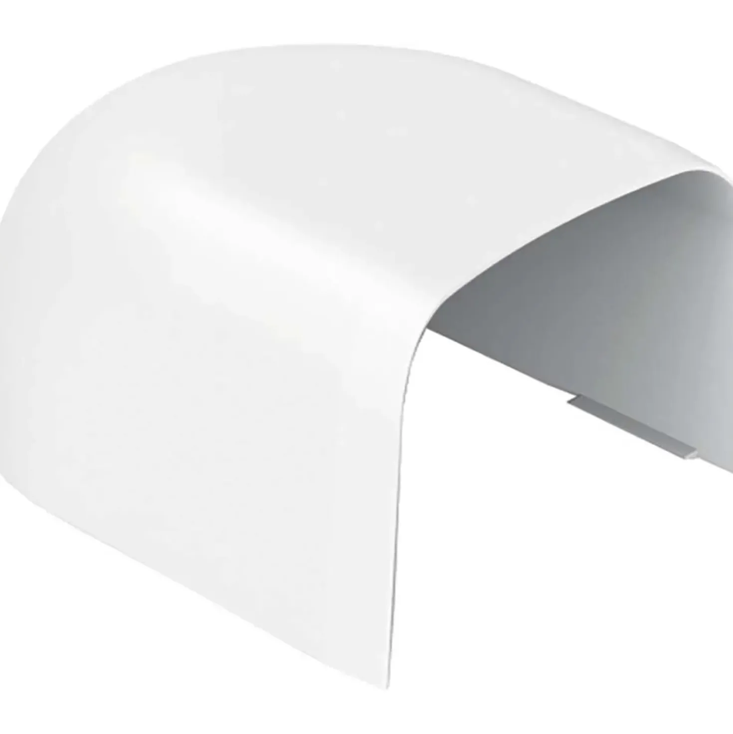 Tappo terminale per canalina Bianco puro 80x60 mm