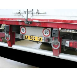 Targa ripetitrice provvisoria per rimorchi 480x110 mm