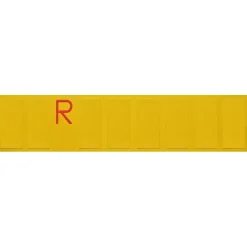 Targa ripetitrice provvisoria per rimorchi 480x110 mm