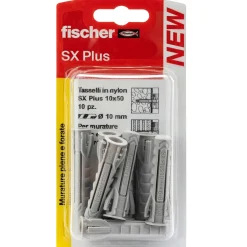 Tassello a espansione in nylon Fischer SX Ø 10 mm 10 pz
