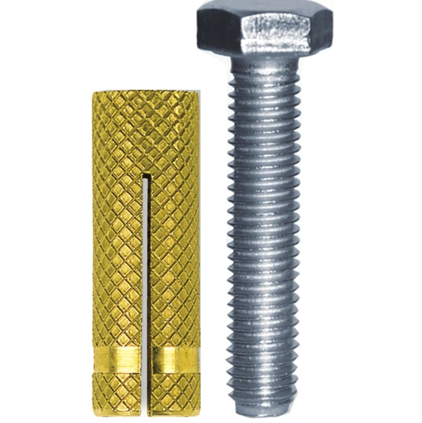 Tassello a espansione in ottone Fischer PO Ø 10 mm 4 pz