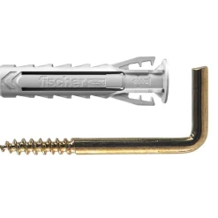 Tassello a espansione in nylon Fischer S Ø 4 mm 10 pz
