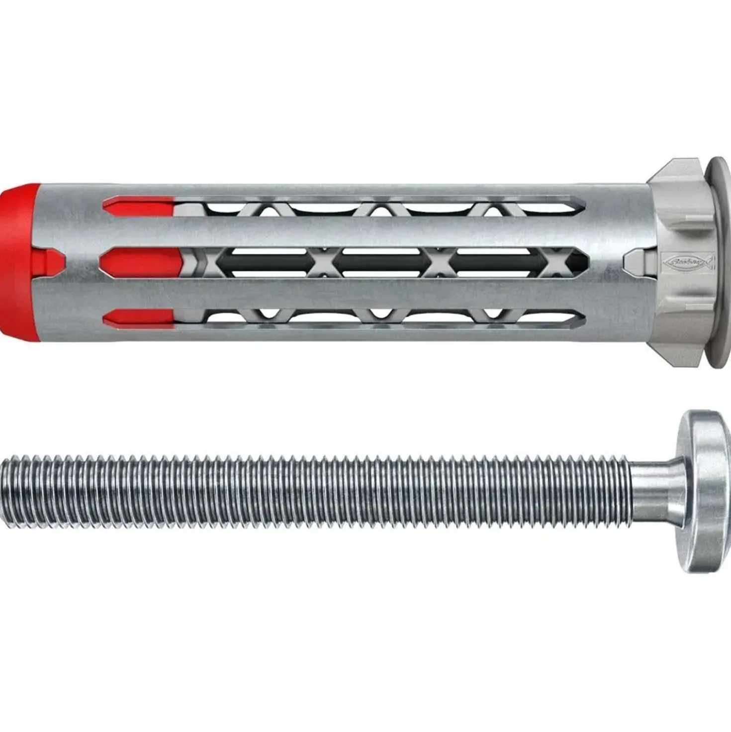 Tassello Fischer DuoHM 6x55 con vite foro Ø12 mm 4 pz confezione