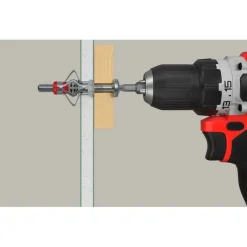 Tassello Fischer DuoHM 6x55 con vite foro Ø12 mm 4 pz confezione