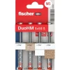 Tassello Fischer DuoHM 5x55 con vite foro Ø10 mm 4 pz confezione