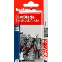 Tassello per cartongesso Fischer DuoBlade EasyHook 6 pz