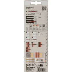 Tassello prolungato Fischer DuoXpand bimateriale Ø 10 x L 160 mm T K 4 pz