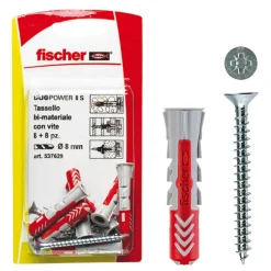 Tassello universale Fischer Duopower Ø 10 mm 8 pz