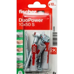 Tassello universale Fischer DuoPower 10x50 BM