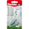 Tassello universale Fischer UX Ø 8 mm con occhiolo aperto 2 pz