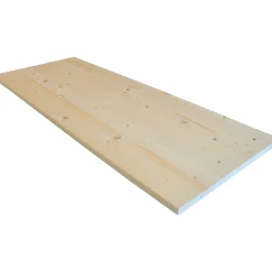 Tavola legno lamellare abete grezzo 1000x600x18 mm