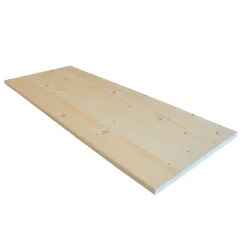 Tavola legno lamellare abete grezzo 1500x600x18 mm