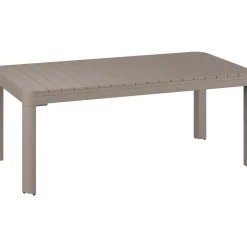 Tavolo allungabile da giardino Coburn in alluminio 180-240x100xH75cm
