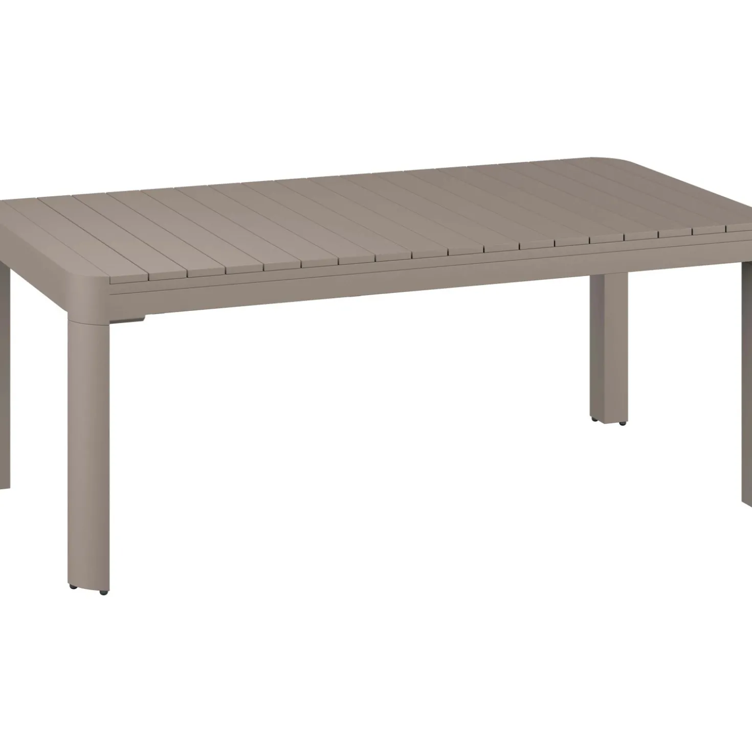 Tavolo allungabile da giardino Coburn in alluminio 180-240x100xH75cm