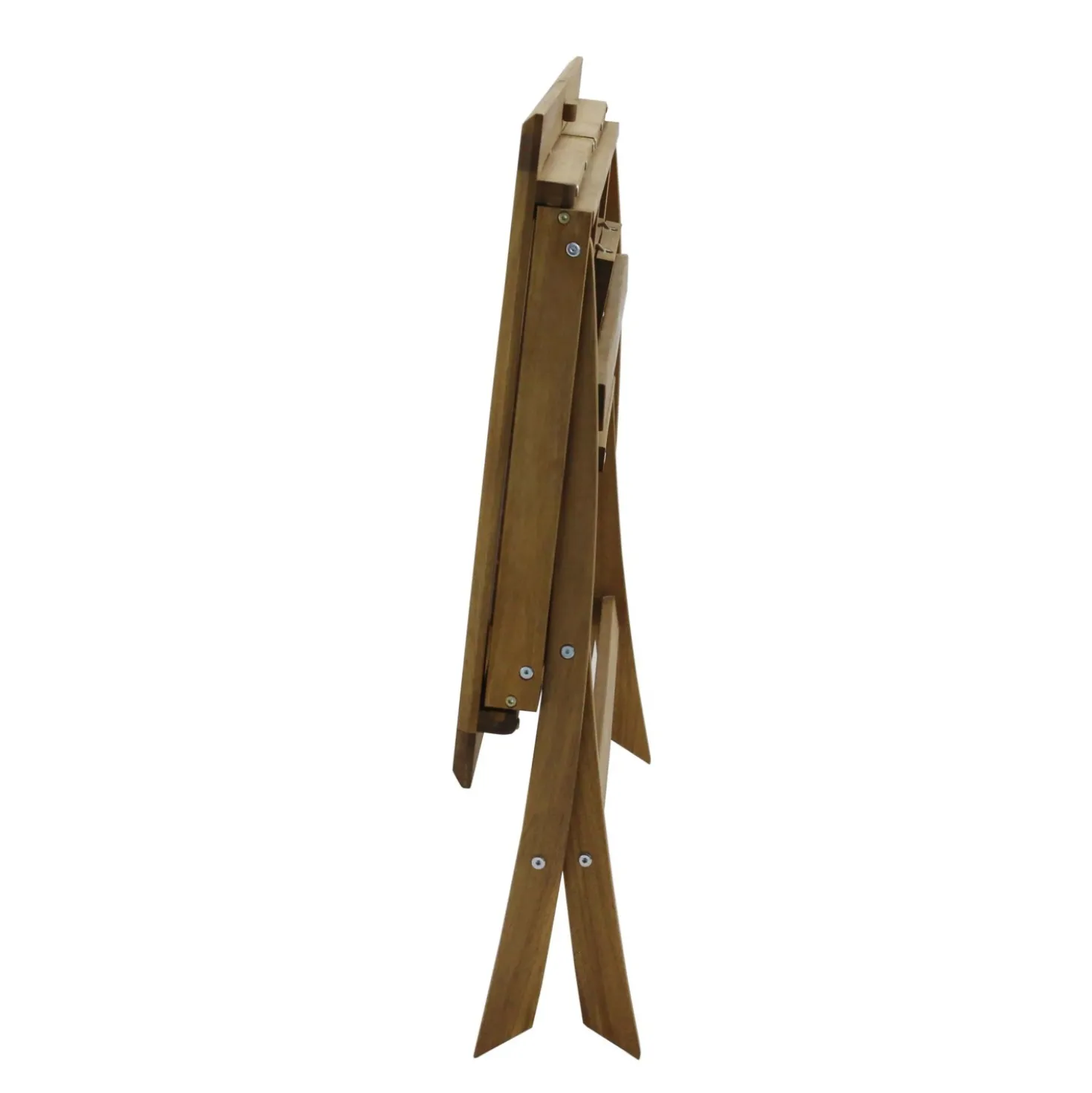 Tavolo allungabile da giardino in acacia 120-160x70x76 cm